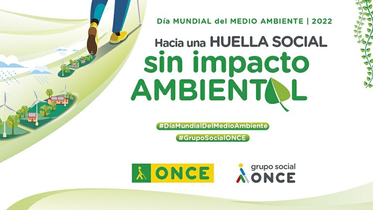 Diapositiva cartel del encuentro organizado por la ONCE