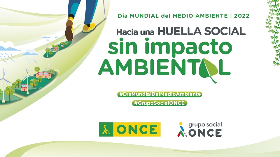 Diapositiva cartel del encuentro organizado por la ONCE