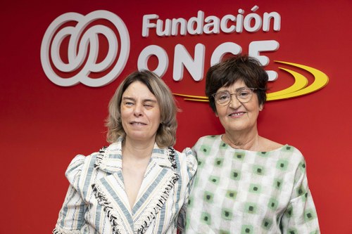 Virginia Carcedo y Luisa Estévez