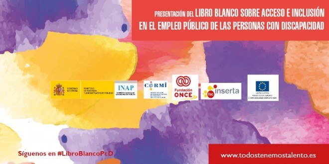 Presentación Libro Blanco de empleo y discapacidad