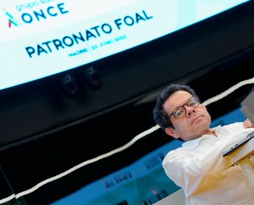Jesús Martín en el Patronato de FOAL