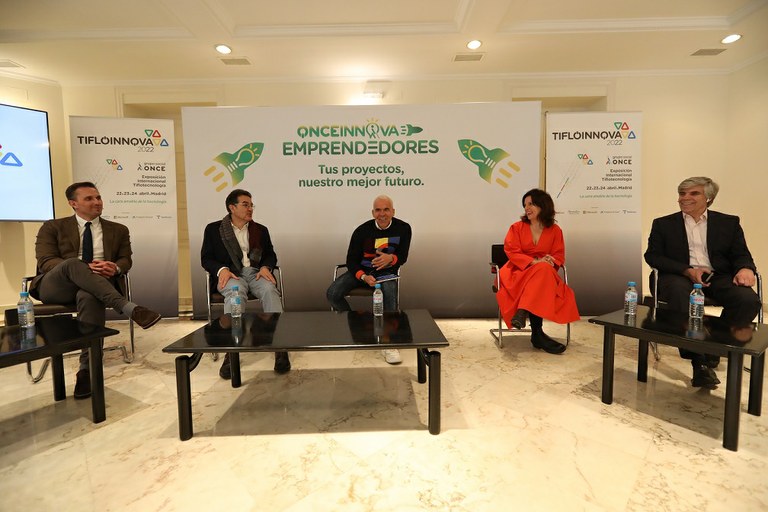 Acto de lanzamiento de esta edición del Reto ONCE Innova Emprendedores