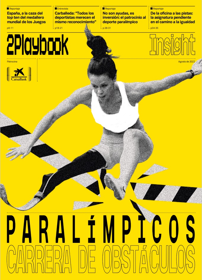 Portada del informe de CaixaBank sobre el deporte paralímpico