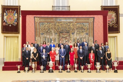 Foto de familia de los Premios