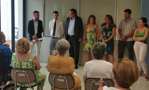 Acto de presentación de Higinio Sanchís