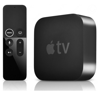Dispositivo y mando a distancia de Apple TV