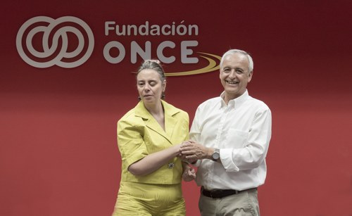 Carcedo y Puig en el acto de la firma del acuerdo