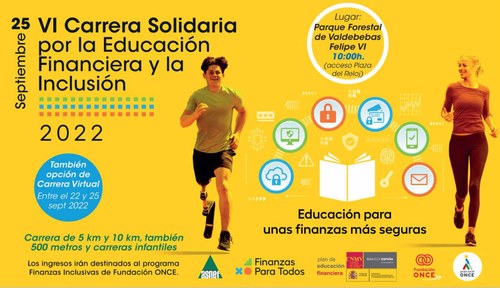 Cartel publicitario de la carrera