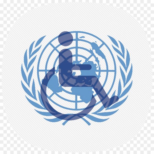 Logo de la ONU y discapacidad