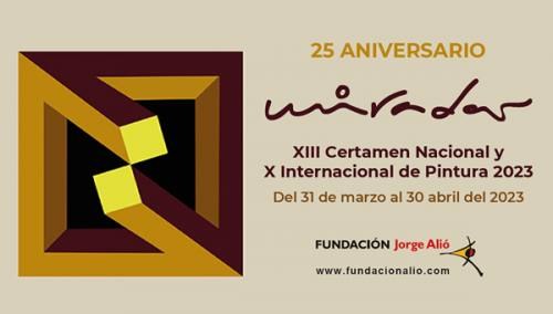 Cartel del concurso Miradas 2023
