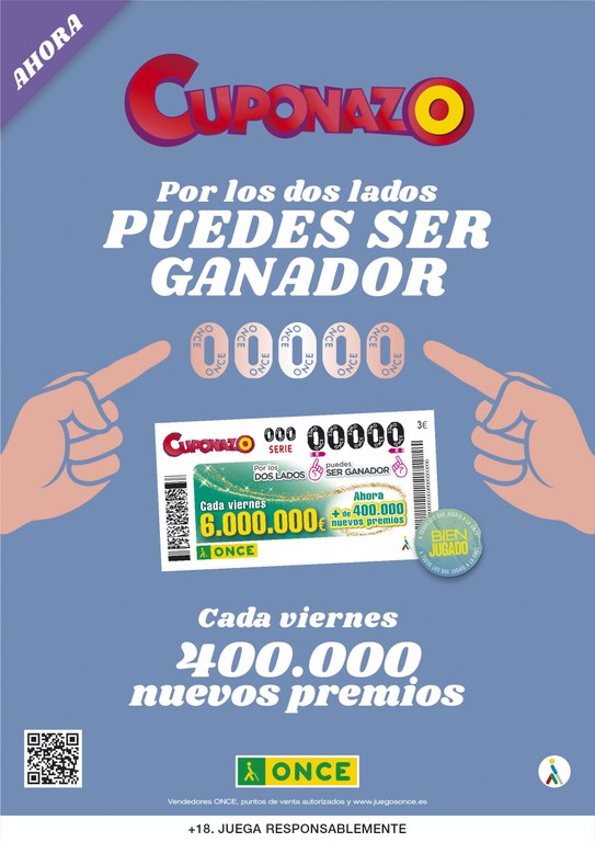 Cartel promocional del nuevo Cuponazo