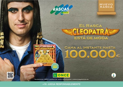 Cártel del nuevo rasca Cleopatra