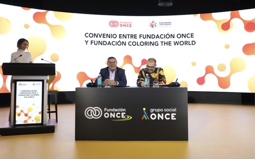 Momento de la firma del convenio