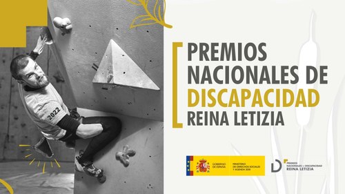 Foto de recurso Cartel Premios Reina Letizia de la Discapacidad