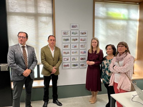Visita a la sede de la ONCE en Soria