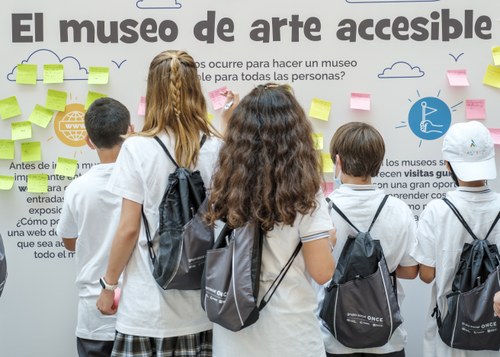 Chavales participantes en el Concurso Escolar