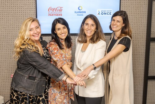 Acuerdo entre Ilunion Hotels y Coca Cola