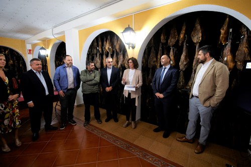 Otro momento de la inauguración
