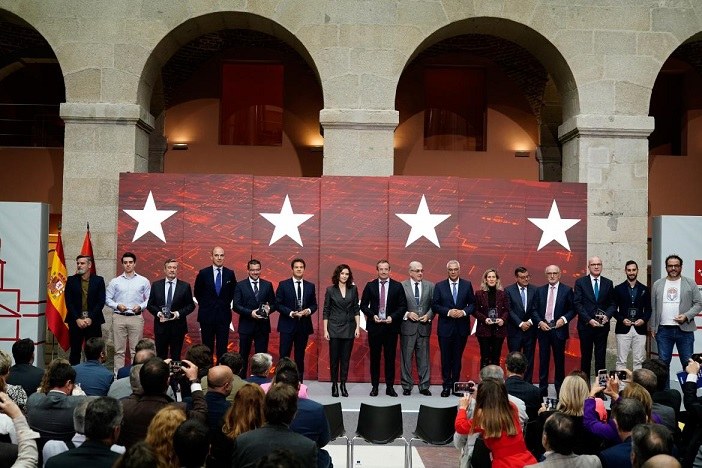 Foto de familia con todos los premiados