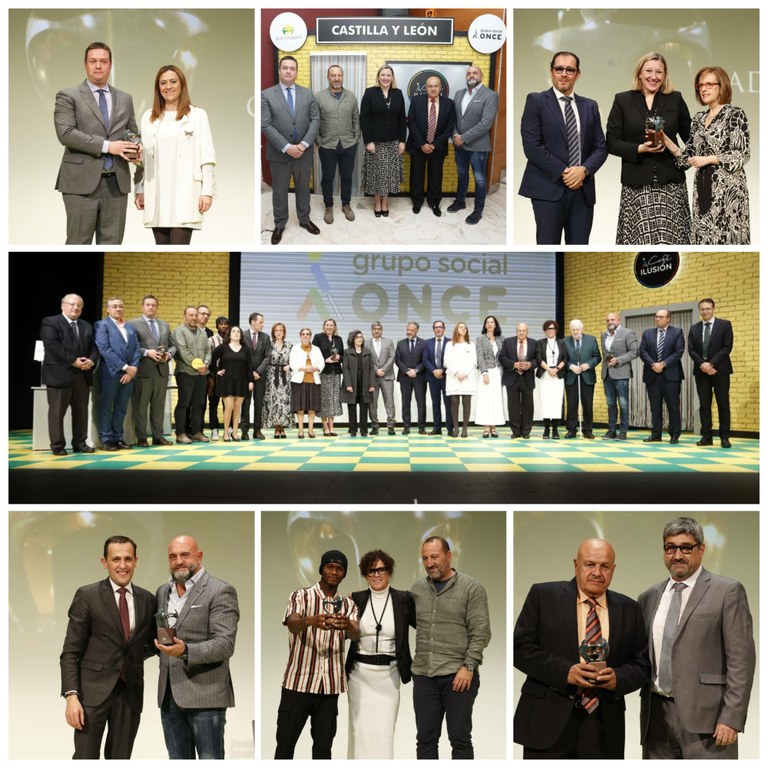 Collage Premios Solidarios Castilla y León 2022