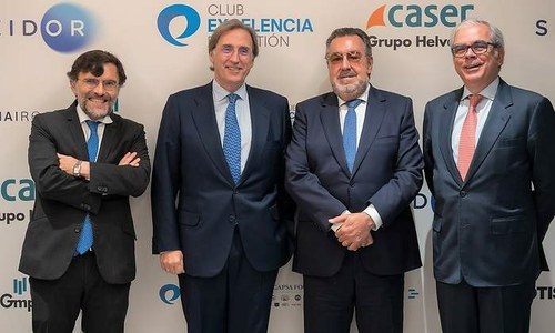 Alberto Durán, Tomás Pascual, Miguel Carballeda e Ignacio Babé. Foto Iván Cano