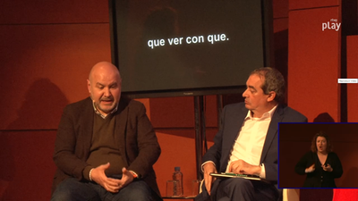 Intervención de Luis Cayo durante la jornada