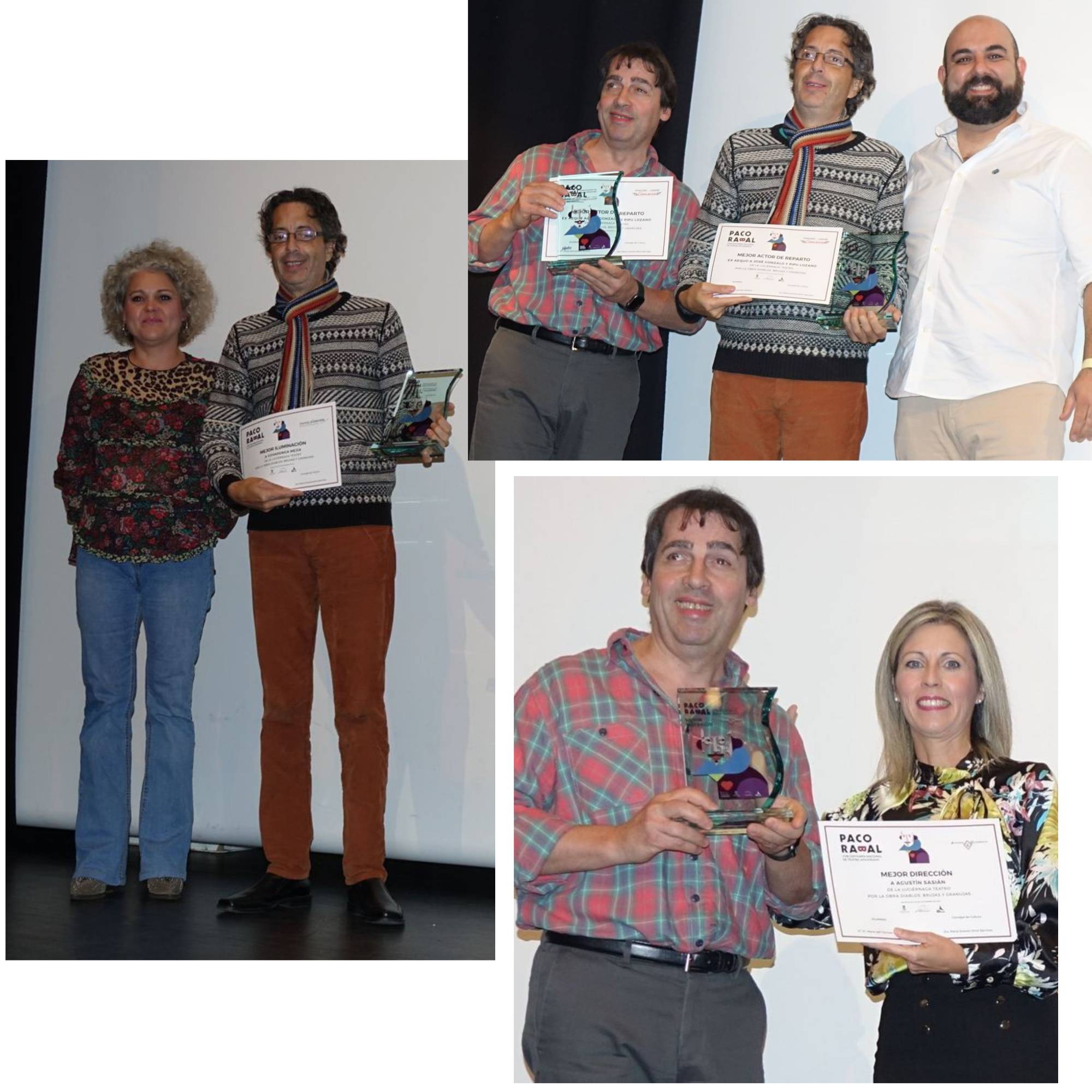 Collage con las diferentes entregas