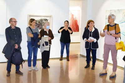 Mercé durante la presentación