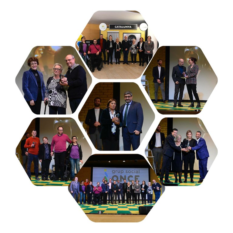 Collage Premios Solidarios Cataluña 2022