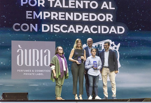 Galardonados con los Premios Por Talento Emprendedores con Discapacidad
