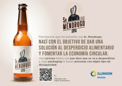 Diapositiva Cartel de la cerveza Sr Mendrugo