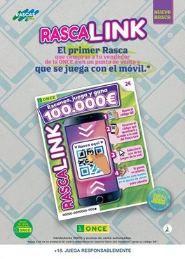 Cartel de campaña de Rasca Link