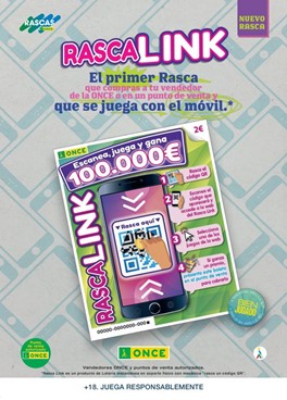Cartel de campaña de Rasca Link