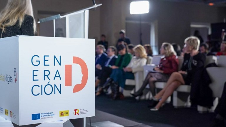 Logo del acto del ‘Pacto por la generación digital’