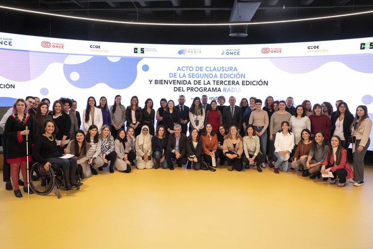 Foto de familia del acto de presentación del Programa Radia 2022/2023