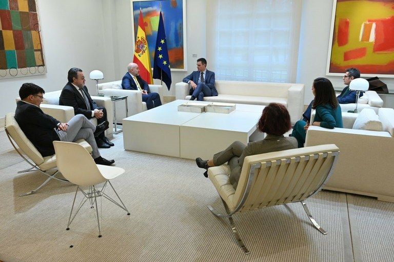 Encuentro en la Moncloa