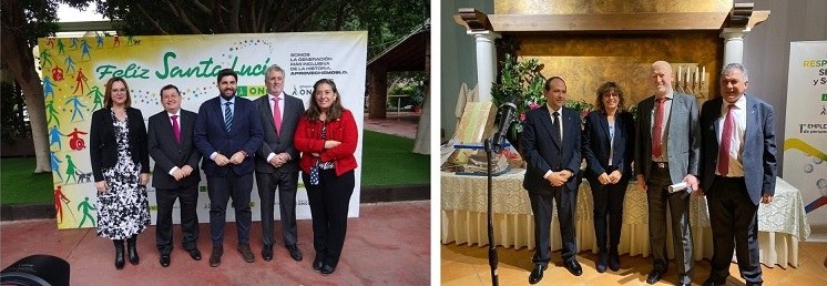 Fotos de familia de los actos de Murcia y Castilla-La Mancha