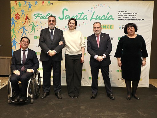 Foto de familia de Santa Lucía Madrid