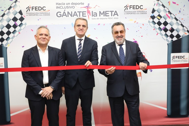 José Manuel Franco, Miguel Carballeda y Angel Luis Gómez