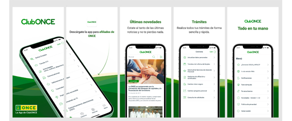 Imagen de la app de ClubONCE