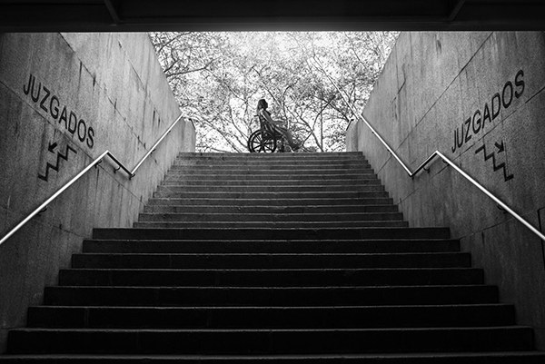 Fotografía ganadora en la pasada edición del concurso centrado en el acceso a la justicia de las mujeres con discapacidad