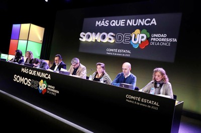 Mesa del Comité Estatal de UP