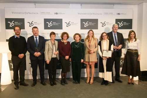 Foto de familia de todos los premiados