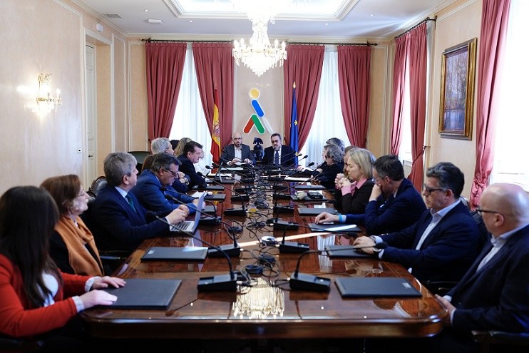 Momento de la intervención de Álvarez en el Pleno del Consejo