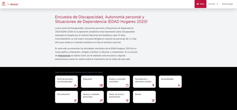 Nuevo apartado de ODISMET sobre la EDAD
