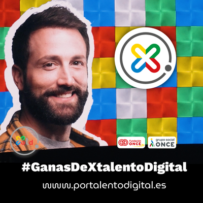 Cartel de GAnasXTalentoDigital