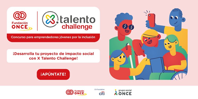 Diapositiva cartel promocional del concurso XTalento