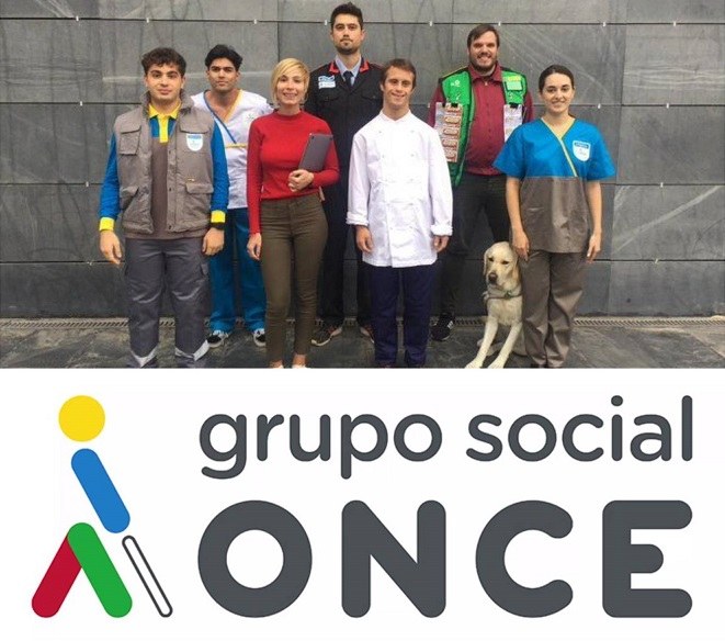 Trabajadores de todas las áreas del Grupo Social ONCE