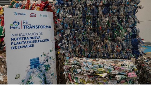 Planta de reciclaje de Danone en Toledo