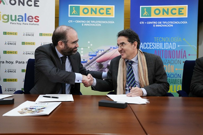 Acto de la firma de la renovación de la Cátedra